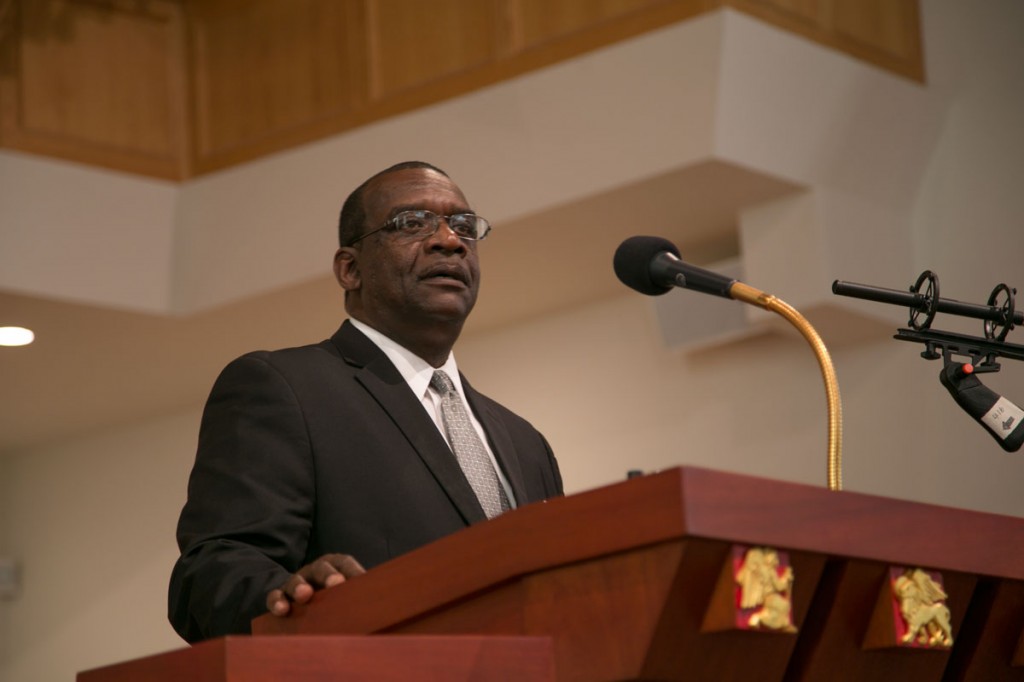 Marvin Blanks, “Orator of the Century,” performing the “Fill Up the ...